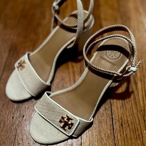 Tory Burch block heel sandals